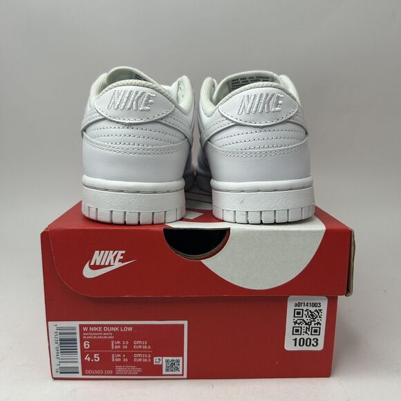 Nike Dunk Low WMNS “Triple White” 2023 - Picture 4 of 5
